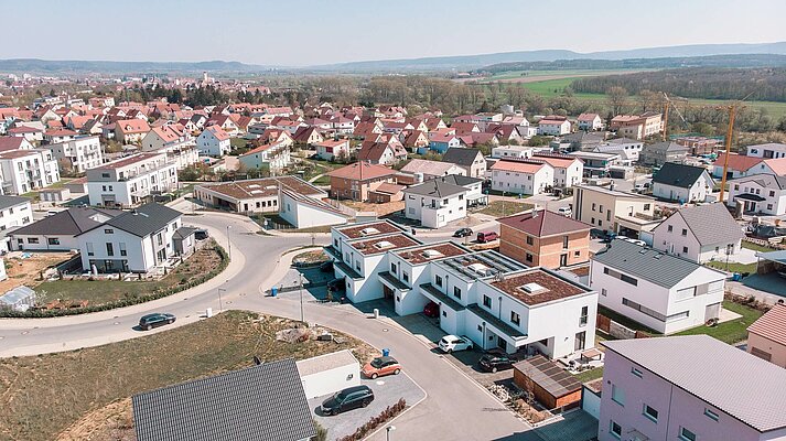 Reihenhausanlage Osterfeld in Haßfurt