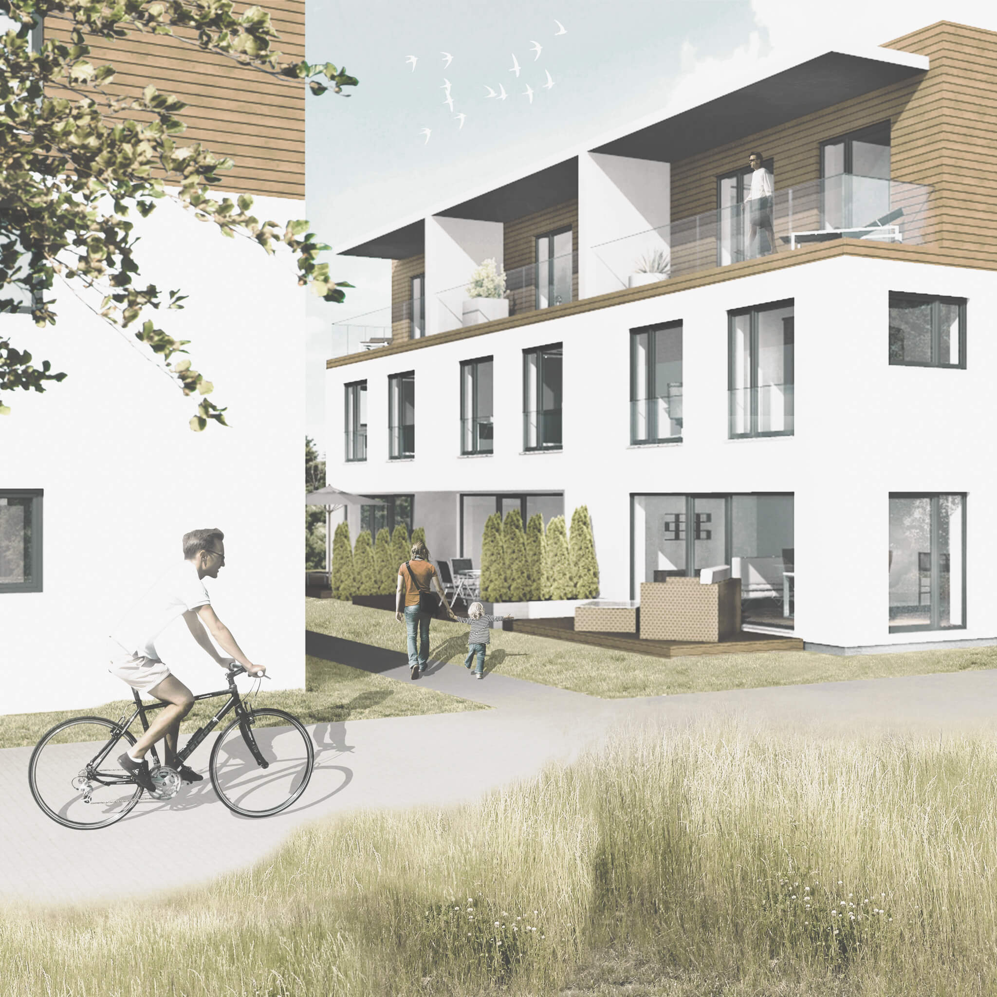 Wohnkonzept Reihenhaus